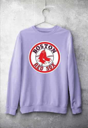 Boston Red Sox Baseball Unisex Sweatshirt for Men/Women-Lavender-Ektarfa.online