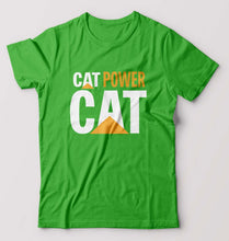 Load image into Gallery viewer, Cat Power T-Shirt for Men-flag green-Ektarfa.online
