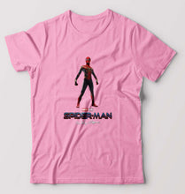 Load image into Gallery viewer, Spiderman Superhero T-Shirt for Men-Light Baby Pink-Ektarfa.online
