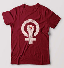 Load image into Gallery viewer, Feminist T-Shirt for Men-Maroon-Ektarfa.online

