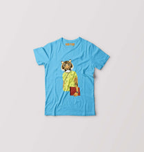 Load image into Gallery viewer, TIGER Kids T-Shirt for Boy/Girl-Light Blue-Ektarfa.online
