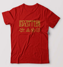 Load image into Gallery viewer, Led Zeppelin T-Shirt for Men-Red-Ektarfa.online

