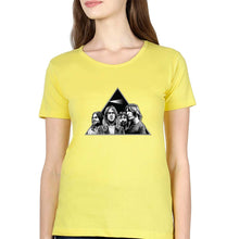 Load image into Gallery viewer, Pink Floyd T-Shirt for Women-Yellow-Ektarfa.online
