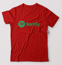 Load image into Gallery viewer, Spotify T-Shirt for Men-RED-Ektarfa.online
