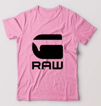 Load image into Gallery viewer, G Raw T-Shirt for Men-Light Baby Pink-Ektarfa.online
