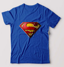 Load image into Gallery viewer, Superman Superhero T-Shirt for Men-Royal Blue-Ektarfa.online
