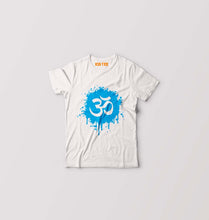 Load image into Gallery viewer, Hindi Om Kids T-Shirt for Boy/Girl-White-Ektarfa.online
