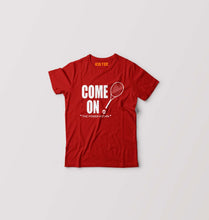 Load image into Gallery viewer, Tennis Kids T-Shirt for Boy/Girl-Red-Ektarfa.online
