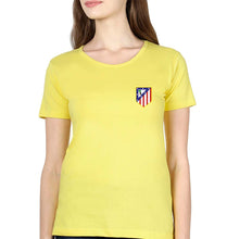 Load image into Gallery viewer, Atlético Madrid T-Shirt for Women-Yellow-Ektarfa.online
