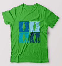 Load image into Gallery viewer, Penguins T-Shirt for Men-flag green-Ektarfa.online

