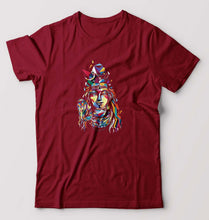 Load image into Gallery viewer, Shiv T-Shirt for Men-Maroon-Ektarfa.online
