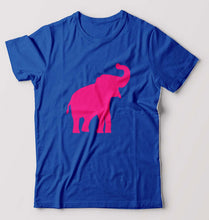 Load image into Gallery viewer, Pink Elephant T-Shirt for Men-Royal Blue-Ektarfa.online
