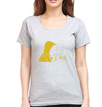 Load image into Gallery viewer, Dark T-Shirt for Women-Grey Melange-Ektarfa.online
