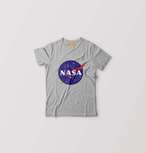 Nasa Kids T-Shirt for Boy/Girl-Grey-Ektarfa.online
