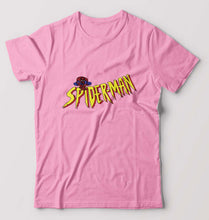 Load image into Gallery viewer, Spiderman Superhero T-Shirt for Men-Light Baby Pink-Ektarfa.online
