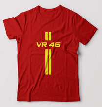 Load image into Gallery viewer, Valentino Rossi(VR 46) T-Shirt for Men-Red-Ektarfa.online
