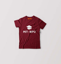 Load image into Gallery viewer, MIT WPU Kids T-Shirt for Boy/Girl-Maroon-Ektarfa.online
