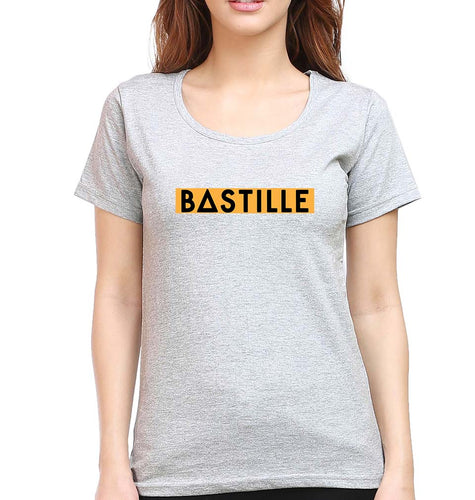 Bastille T-Shirt for Women-Grey Melange-Ektarfa.online