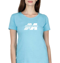 Load image into Gallery viewer, Muscletech T-Shirt for Women-SkyBlue-Ektarfa.online
