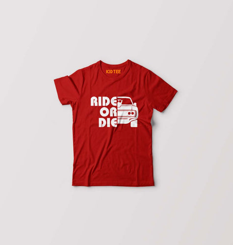 Fast & Furious Ride or Die Kids T-Shirt for Boy/Girl-Red-Ektarfa.online