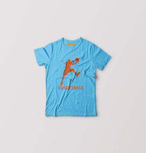 Load image into Gallery viewer, NBA Basketball Kids T-Shirt for Boy/Girl-Light Blue-Ektarfa.online
