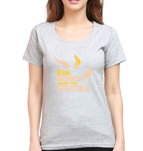 Load image into Gallery viewer, Johnny Bravo T-Shirt for Women-Grey Melange-Ektarfa.online
