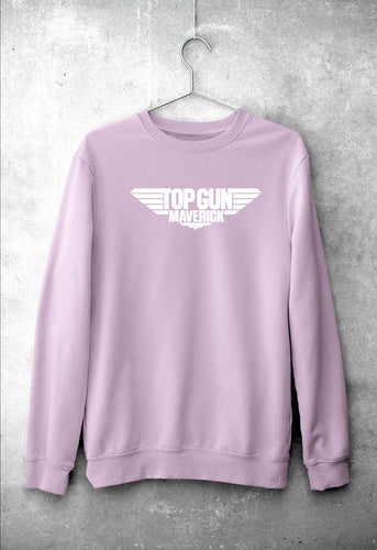 Top Gun Unisex Sweatshirt for Men/Women-Light Pink-Ektarfa.online