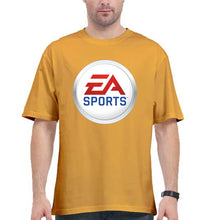 Load image into Gallery viewer, EA Sports Oversized T-Shirt for Men-Golden Yellow-Ektarfa.online
