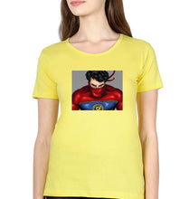 Load image into Gallery viewer, Minnal Murali T-Shirt for Women-Yellow-Ektarfa.online
