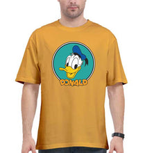Load image into Gallery viewer, Donald Duck Oversized T-Shirt for Men-Golden Yellow-Ektarfa.online
