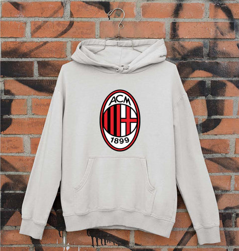 A.C. Milan Unisex Hoodie for Men/Women-Grey Melange-Ektarfa.online