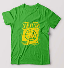 Load image into Gallery viewer, Nirvana T-Shirt for Men-flag green-Ektarfa.online
