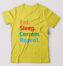 Load image into Gallery viewer, Carrom T-Shirt for Men-Yellow-Ektarfa.online
