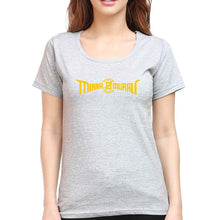 Load image into Gallery viewer, Minnal Murali T-Shirt for Women-Grey Melange-Ektarfa.online
