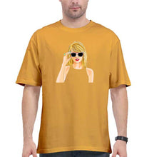 Load image into Gallery viewer, Taylor Swift Oversized T-Shirt for Men-Golden Yellow-Ektarfa.online
