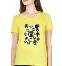 Load image into Gallery viewer, Avengers T-Shirt for Women-Yellow-Ektarfa.online
