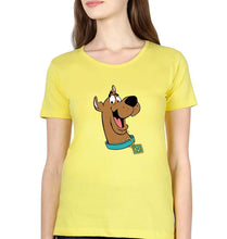 Load image into Gallery viewer, Scooby Doo T-Shirt for Women-Yellow-Ektarfa.online
