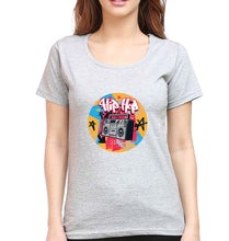 Load image into Gallery viewer, Hip Hop T-Shirt for Women-Grey Melange-Ektarfa.online
