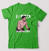 Load image into Gallery viewer, Islam Makhachev T-Shirt for Men-flag green-Ektarfa.online

