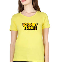 Load image into Gallery viewer, Looney Tunes T-Shirt for Women-Yellow-Ektarfa.online
