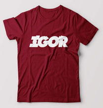 Load image into Gallery viewer, Igor T-Shirt for Men-Maroon-Ektarfa.online
