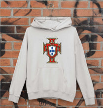 Load image into Gallery viewer, Portugal Football Unisex Hoodie for Men/Women-S(40 Inches)-grey-Ektarfa.online
