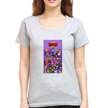 Load image into Gallery viewer, Brawl Stars T-Shirt for Women-Grey Melange-Ektarfa.online
