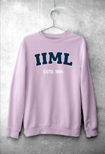 Load image into Gallery viewer, IIM Lucknow Unisex Sweatshirt for Men/Women-Light Pink-Ektarfa.online
