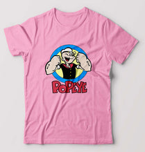 Load image into Gallery viewer, Popeye T-Shirt for Men-Light Baby Pink-Ektarfa.online
