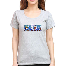 Load image into Gallery viewer, One Piece T-Shirt for Women-Grey Melange-Ektarfa.online
