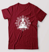 Load image into Gallery viewer, Aham Bhahmasmi T-Shirt for Men-Maroon-Ektarfa.online

