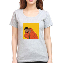 Load image into Gallery viewer, Drake T-Shirt for Women-Grey Melange-Ektarfa.online
