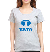 Load image into Gallery viewer, Tata T-Shirt for Women-Grey Melange-Ektarfa.online
