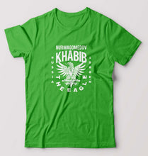 Load image into Gallery viewer, Khabib The Eagle Nurmagomedov T-Shirt for Men-Flag Green-Ektarfa.online
